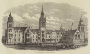 Nuevos edificios de la Charterhouse School en Godalming de Frank Watkins